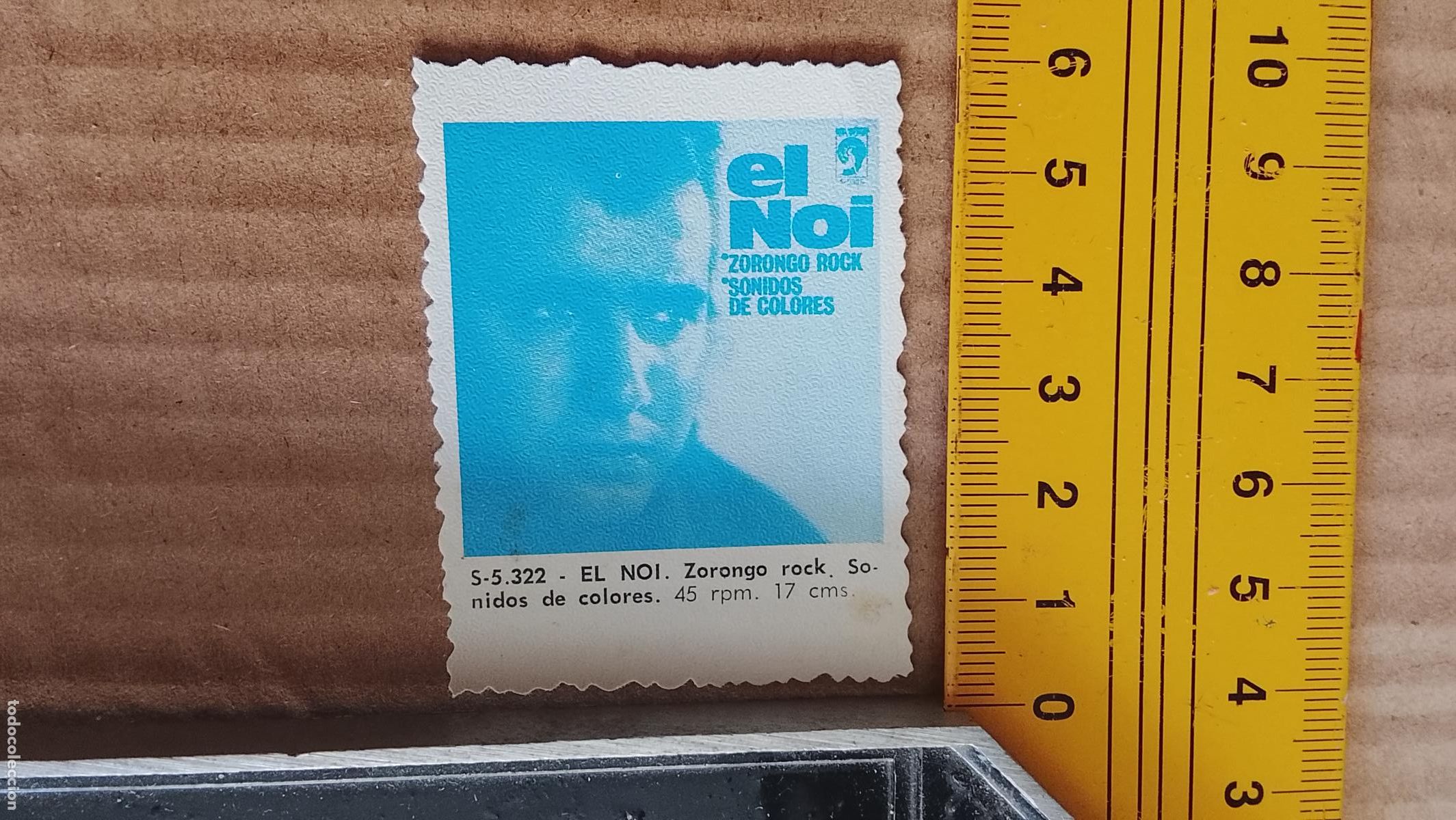 M&uacute;sica de colecci&oacute;n: musica - CROMOS o similar DE PAPEL ANTIGUO troquelado CANTANTES - EL NOI