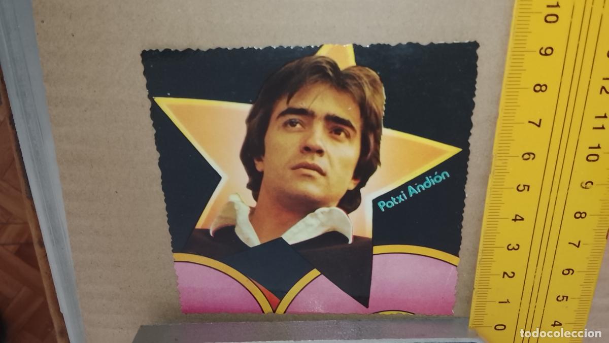 M&uacute;sica de colecci&oacute;n: musica - CROMOS o similar DE CARTON ANTIGUO troquelado CANTANTES - PATXI ANDION