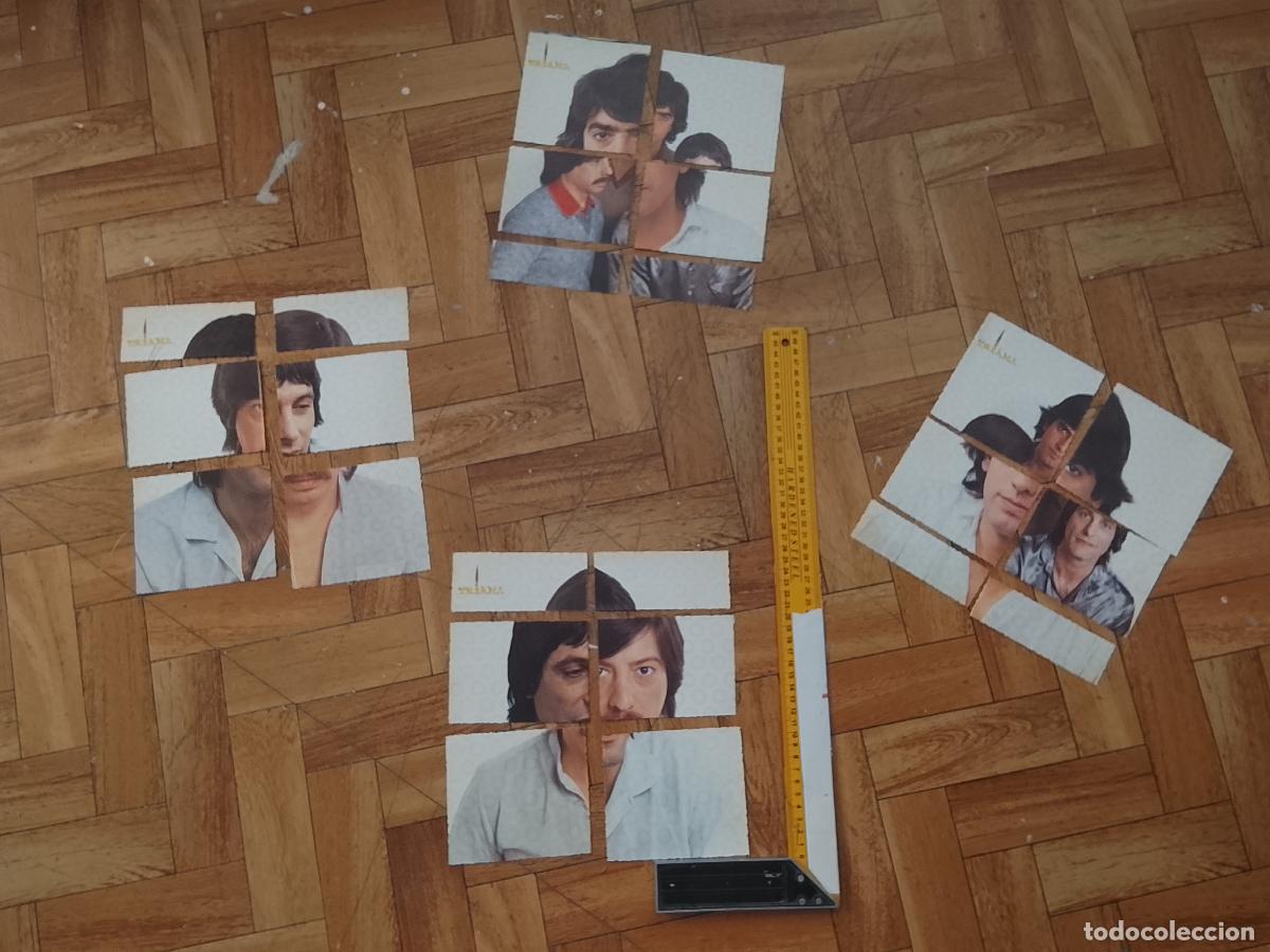 Musica di collezione: musica - CROMOS o similarES PAPE&Ntilde; ANTIGUO A&Ntilde;OS 80 troquelado CANTANTES TRIANA COLLAGES PUZLE