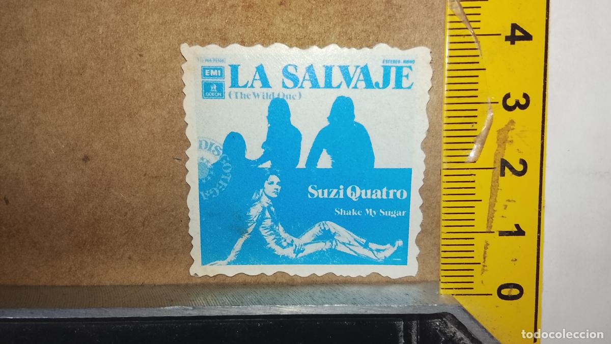 Musica di collezione: musica - CROMO o similar carton cartulina o papel grueso troquelado CANTANTES - SUZI QUATRO