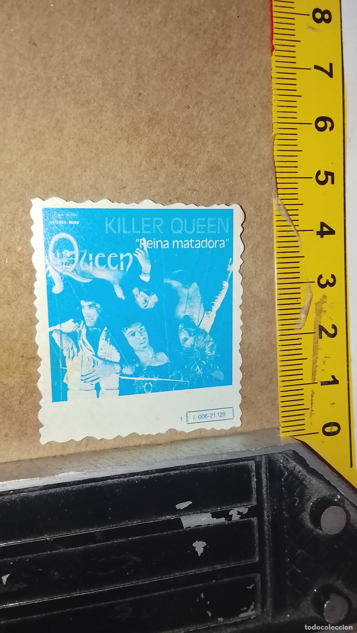 Musica di collezione: musica - CROMO o similar carton cartulina o papel grueso troquelado CANTANTES - QUEEN
