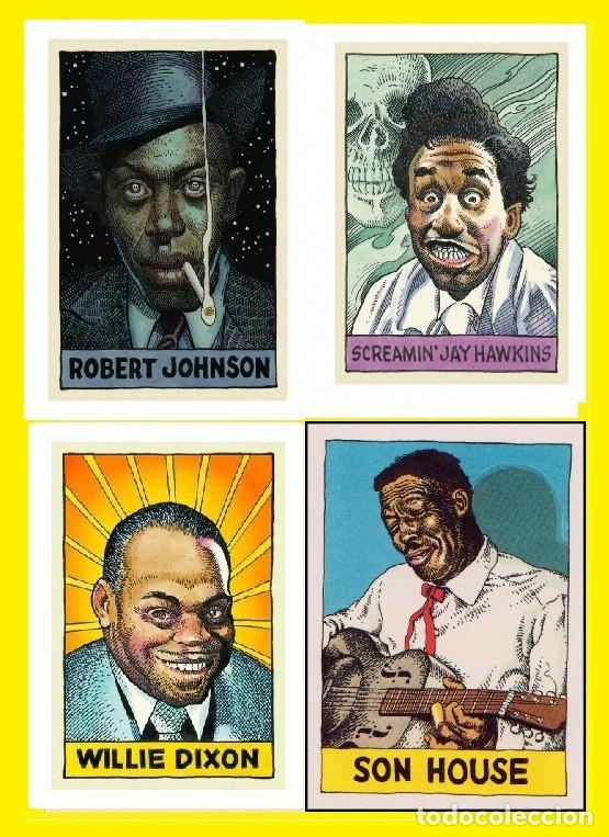 M&uacute;sica de colecci&oacute;n: LEGENDS OF THE BLUES - LIMT OFFER 4 VINTAGE POSTERS / 30X40 CM / NUEVOS