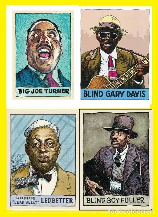 M&uacute;sica de colecci&oacute;n: LEGENDS OF THE BLUES - LIMT OFFER 4 VINTAGE POSTERS / 30X40 CM / NUEVOS