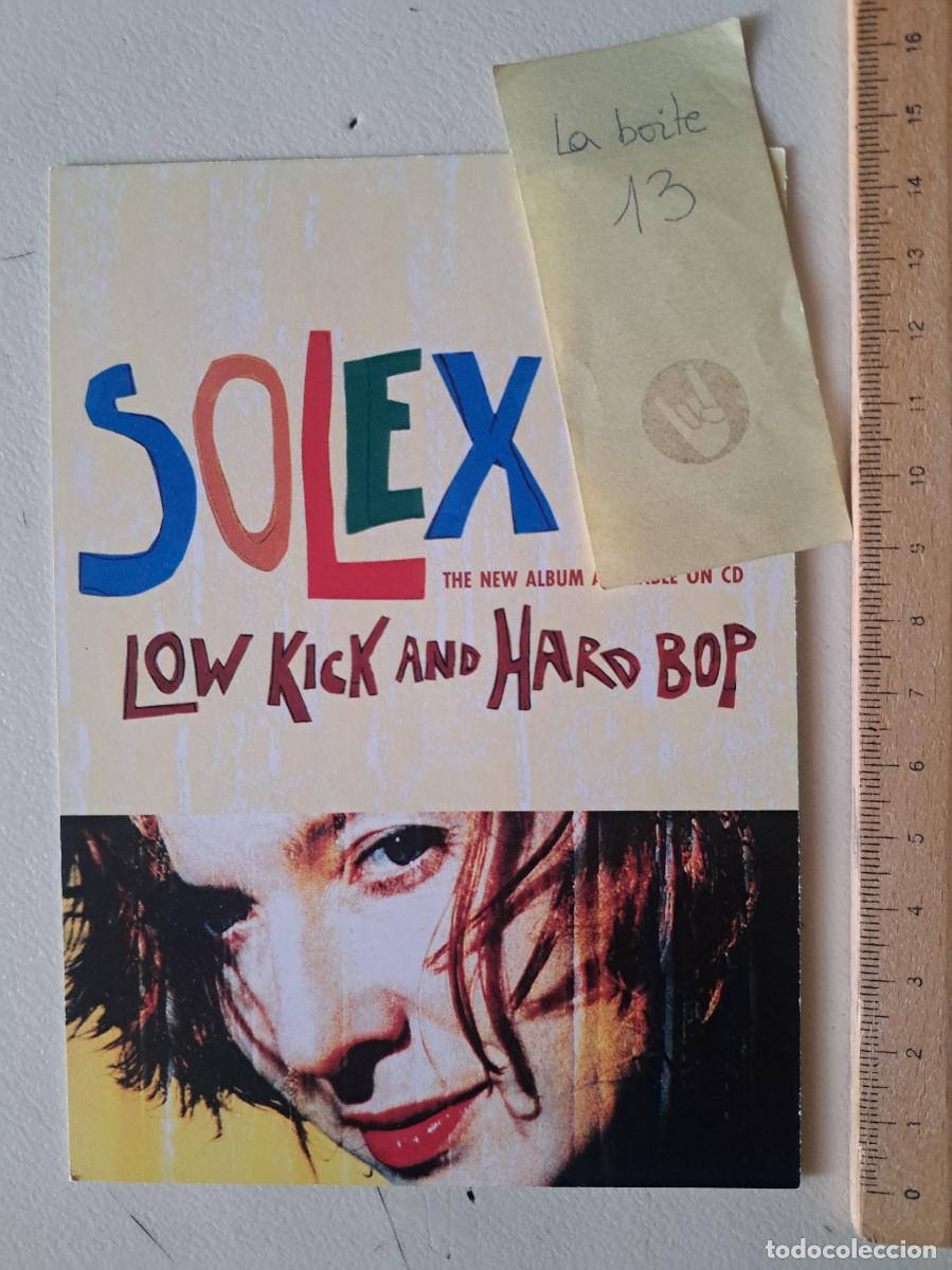 M&uacute;sica de colecci&oacute;n: FLYER POSTAL SOLEX - LOW KICK AND HARD POP A&Ntilde;O 2001