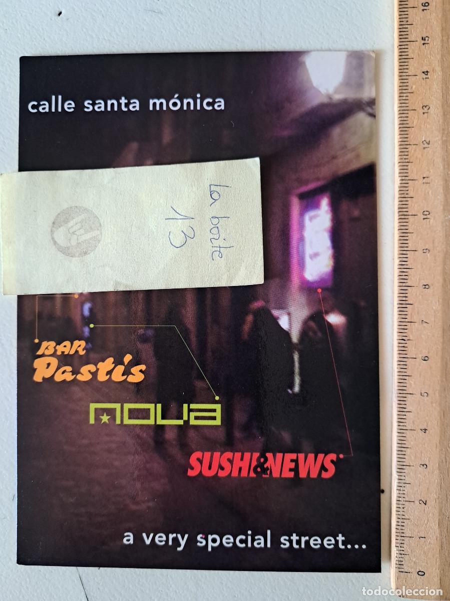 M&uacute;sica de colecci&oacute;n: FLYER DISCOTECA BAR PAST&Iacute;S LA RAMBLA A&Ntilde;O 2002 BARCELONA