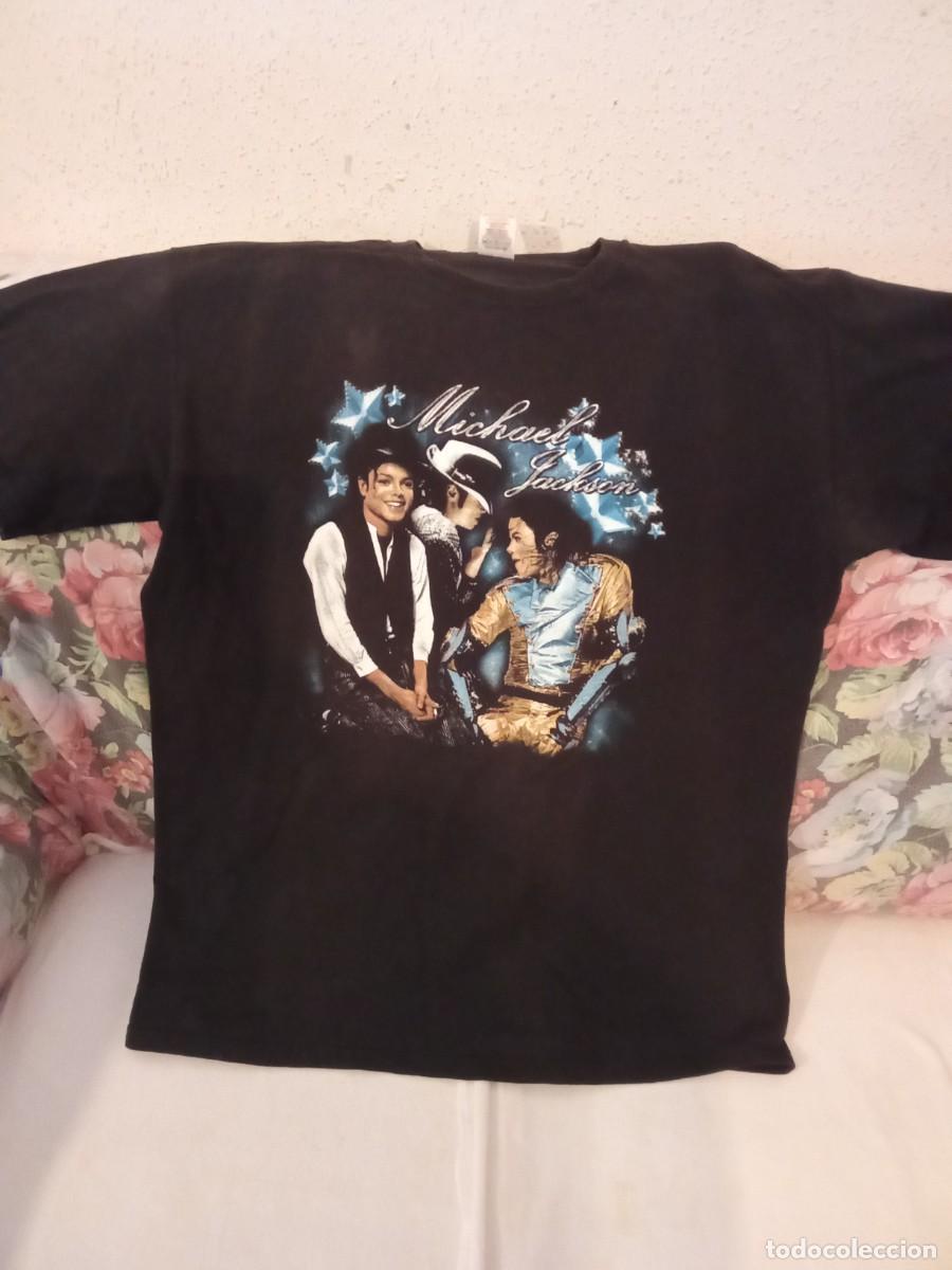 M&uacute;sica de colecci&oacute;n: Lote 3 camisetas de Michael Jackson
