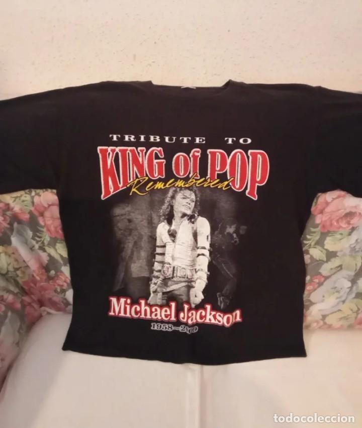 M&uacute;sica de colecci&oacute;n: Lote 2 camisetas de Michael Jackson