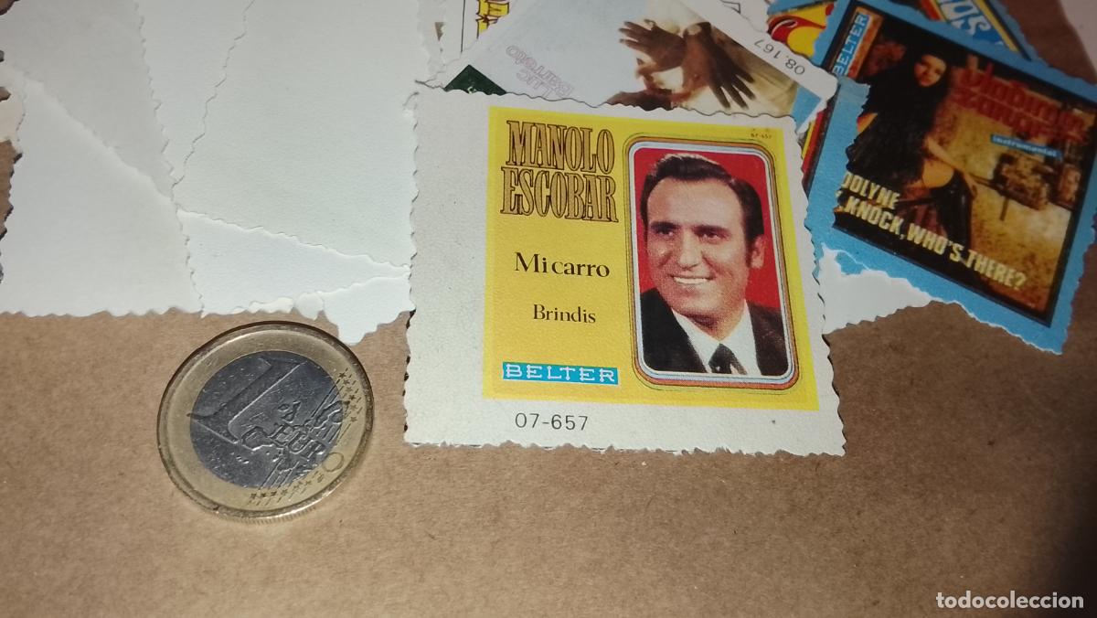 Collectible Music: musica - CROMO o similar carton PAPELG GRUESO troquelado CANTANTES O GRUPO - MANOLO ESCOBAR