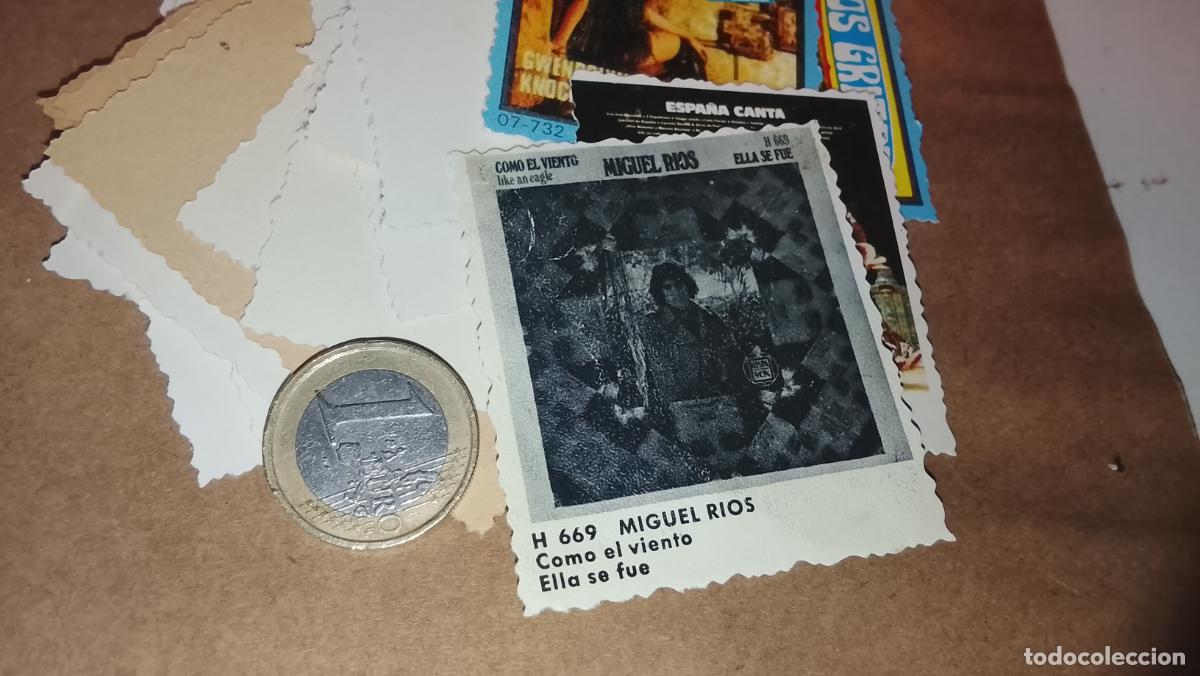 Collectible Music: musica - CROMO o similar carton PAPELG GRUESO troquelado CANTANTES O GRUPO - MIGUEL RIOS