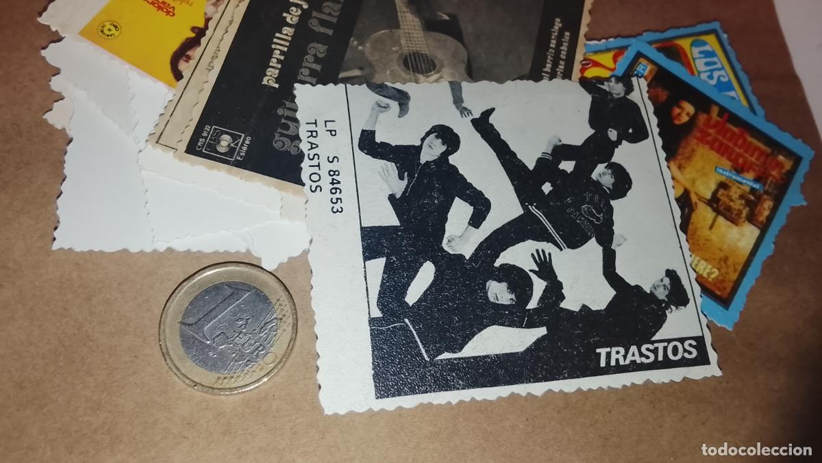 M&uacute;sica de cole&ccedil;&atilde;o: musica - CROMO o similar carton PAPELG GRUESO troquelado CANTANTES O GRUPO - TRASTOS