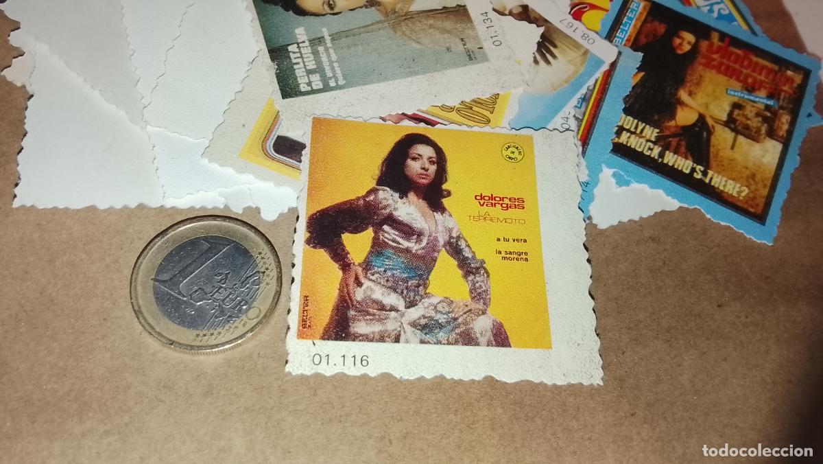 M&uacute;sica de cole&ccedil;&atilde;o: musica - CROMO o similar carton PAPELG GRUESO troquelado CANTANTES O GRUPO - DOLORES VARGAS