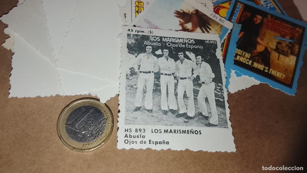 M&uacute;sica de cole&ccedil;&atilde;o: musica - CROMO o similar carton PAPELG GRUESO troquelado CANTANTES O GRUPO - LOS MARISME&Ntilde;OS