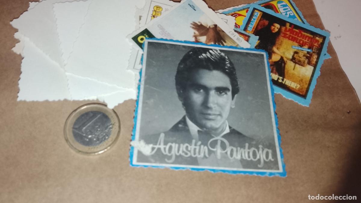M&uacute;sica de colecci&oacute;n: musica - CROMO o similar carton PAPELG GRUESO troquelado CANTANTES O GRUPO - AGUSTIN PANTOJA
