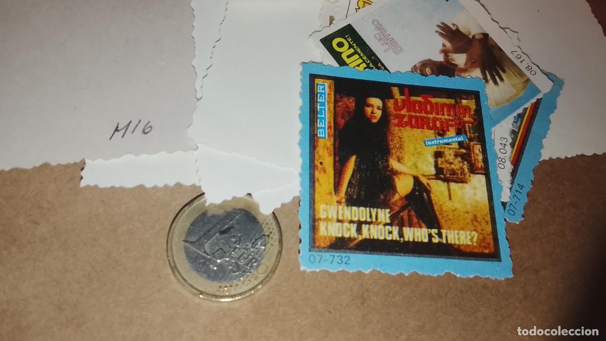 M&uacute;sica de colecci&oacute;n: musica - CROMO o similar carton PAPELG GRUESO troquelado CANTANTES O GRUPO - VLADIMIR