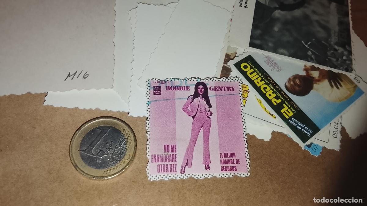 M&uacute;sica de colecci&oacute;n: musica - CROMO o similar carton PAPELG GRUESO troquelado CANTANTES O GRUPO - BOBBIE GENTRY