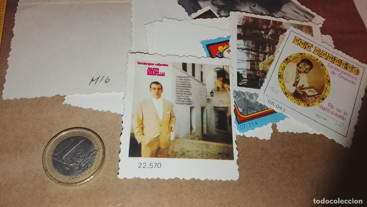 M&uacute;sica de colecci&oacute;n: musica - CROMO o similar carton PAPELG GRUESO troquelado CANTANTES O GRUPO - JUANITO MARAVILLAS