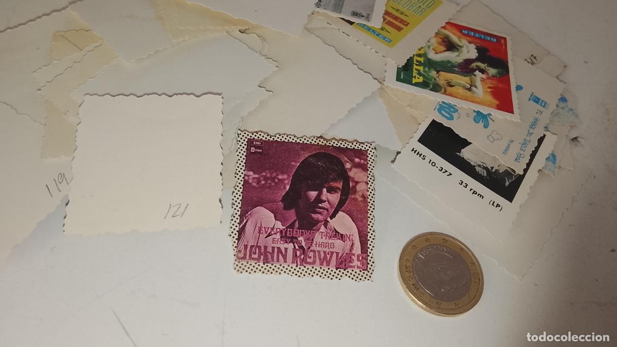 M&uacute;sica de colecci&oacute;n: musica - CROMO o similar carton PAPELG GRUESO troquelado CANTANTES O GRUPO - John rowles