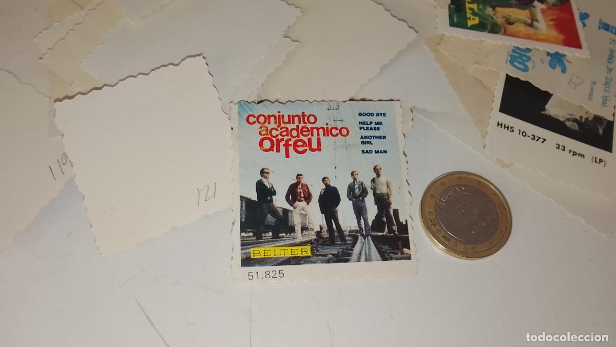 M&uacute;sica de colecci&oacute;n: musica - CROMO o similar carton PAPELG GRUESO troquelado CANTANTES conjunto acad&eacute;mico qrfeu