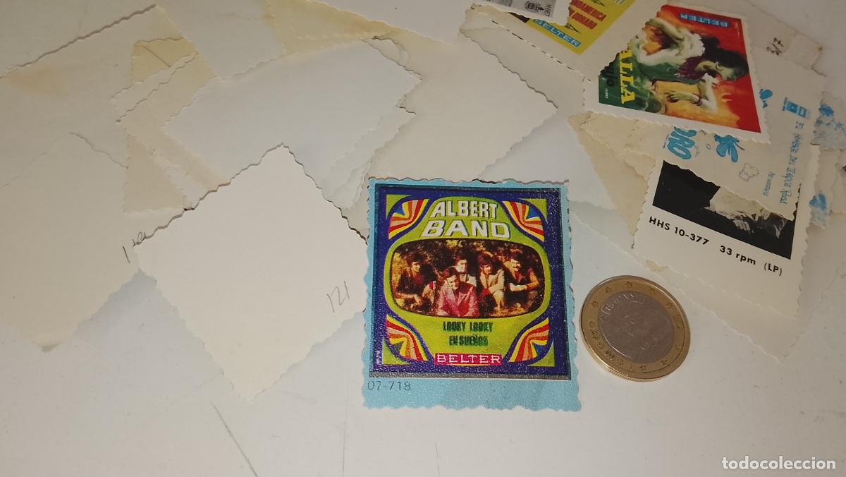 M&uacute;sica de colecci&oacute;n: musica - CROMO o similar carton PAPELG GRUESO troquelado CANTANTES albert band