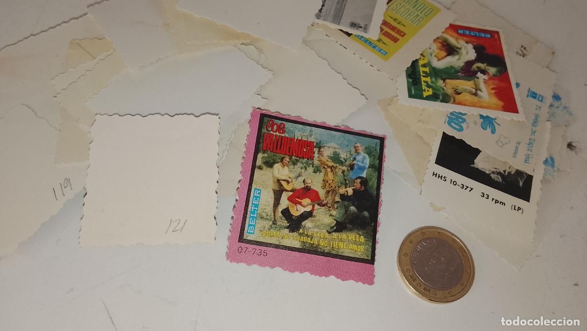 M&uacute;sica de colecci&oacute;n: musica - CROMO o similar carton PAPELG GRUESO troquelado CANTANTES los valldemosa