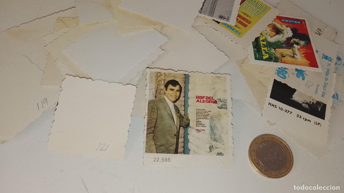 Collectible Music: musica - CROMO o similar carton PAPELG GRUESO troquelado CANTANTES - RAFAEL ALEGRIA