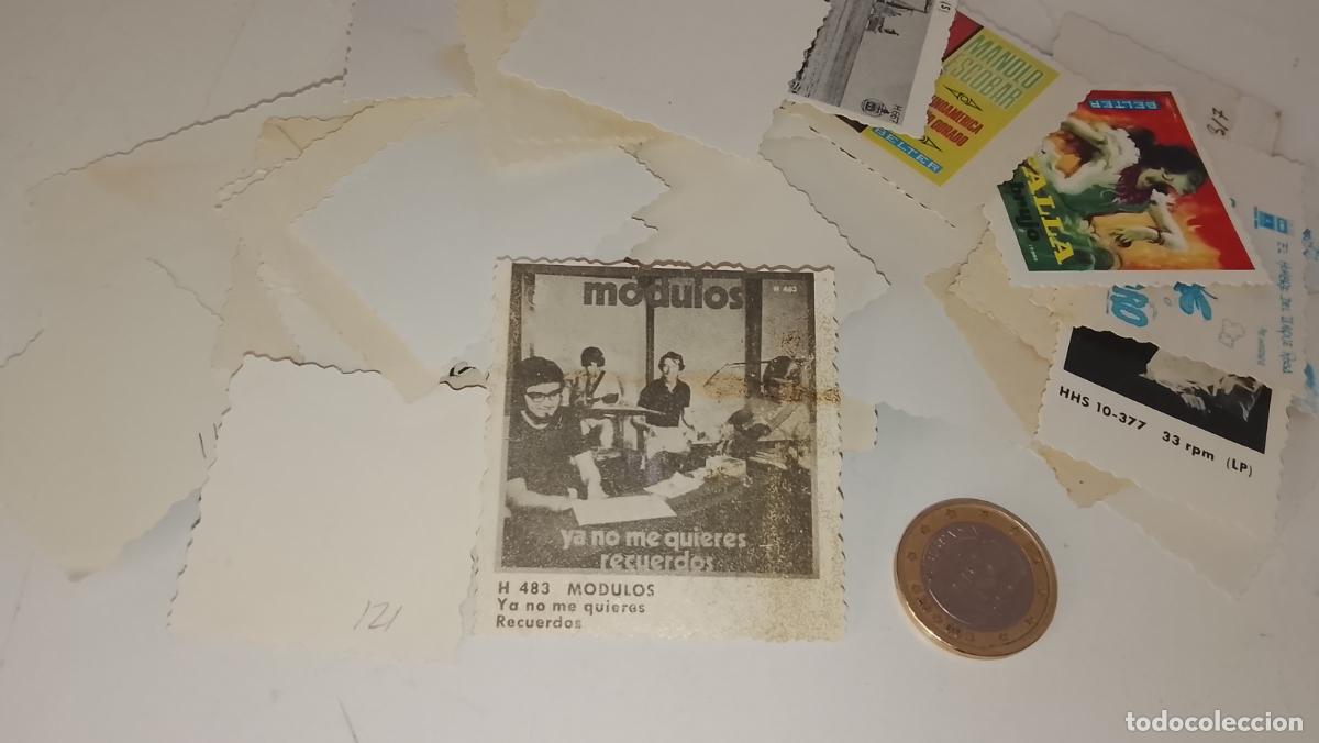 M&uacute;sica de colecci&oacute;n: musica - CROMO o similar carton PAPELG GRUESO troquelado CANTANTES - MODULOS