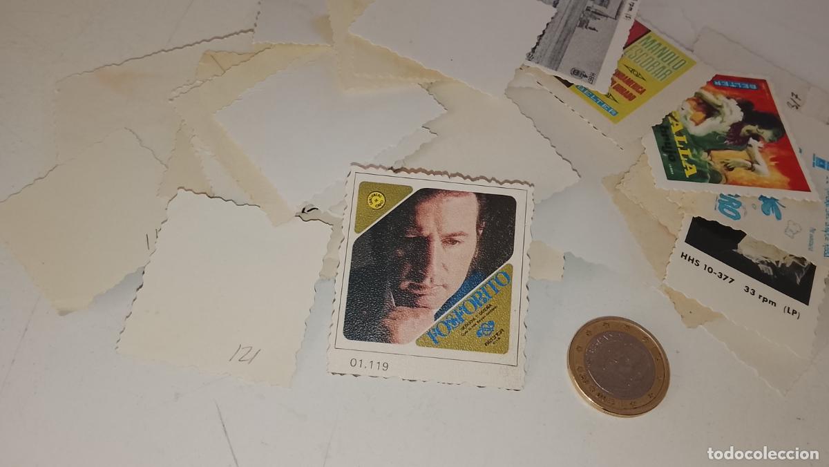 M&uacute;sica de colecci&oacute;n: musica - CROMO o similar carton PAPELG GRUESO troquelado CANTANTES - FOSFORITO