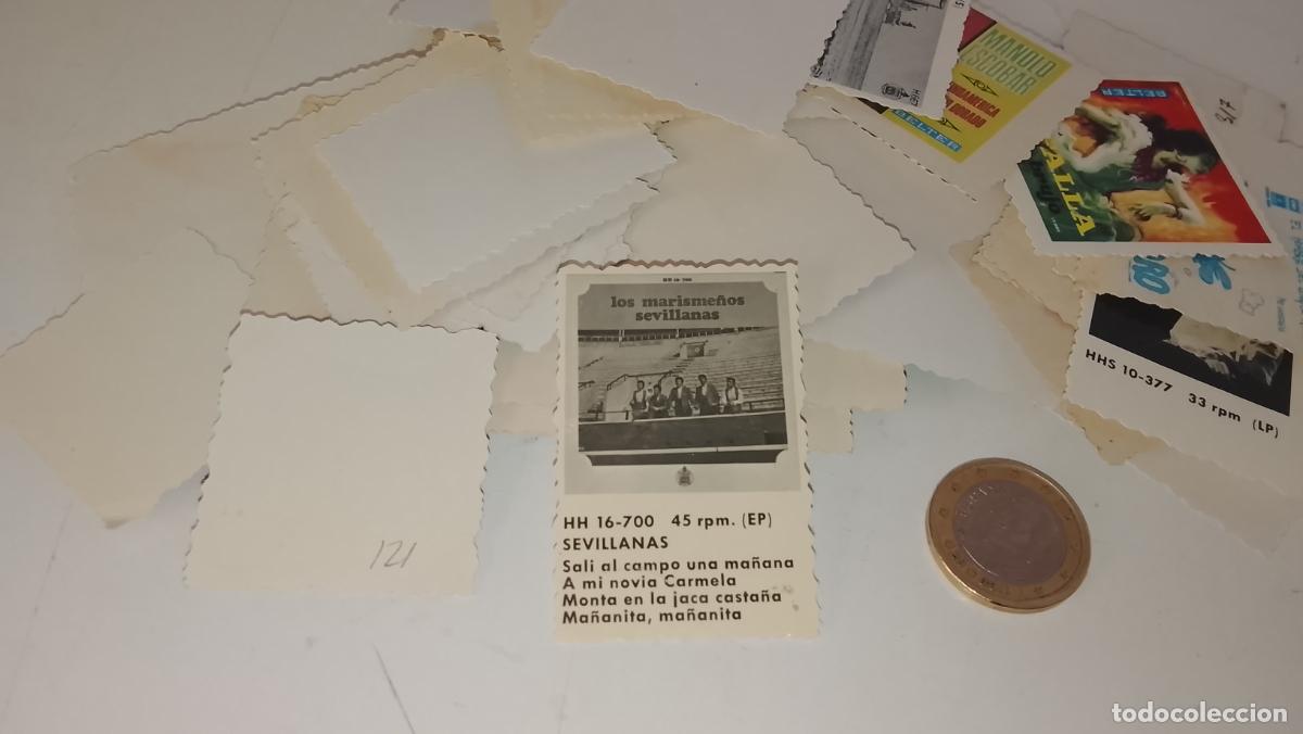 M&uacute;sica de colecci&oacute;n: musica - CROMO o similar carton PAPELG GRUESO troquelado CANTANTES - LOS MARISME&Ntilde;OS