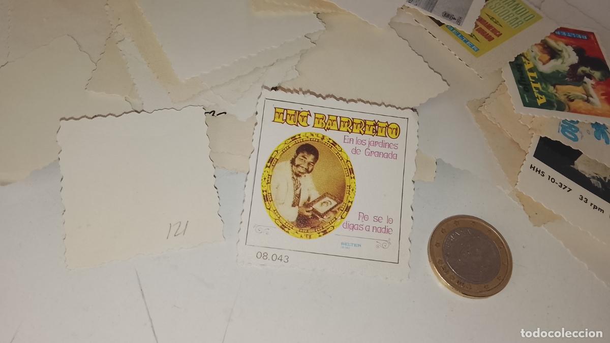 M&uacute;sica de colecci&oacute;n: musica - CROMO o similar carton PAPELG GRUESO troquelado CANTANTES - LUC BARRETO