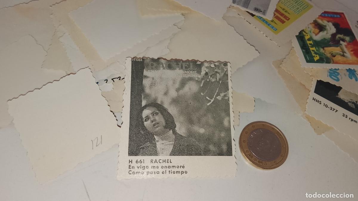 M&uacute;sica de colecci&oacute;n: musica - CROMO o similar carton PAPELG GRUESO troquelado CANTANTES - RACHEL
