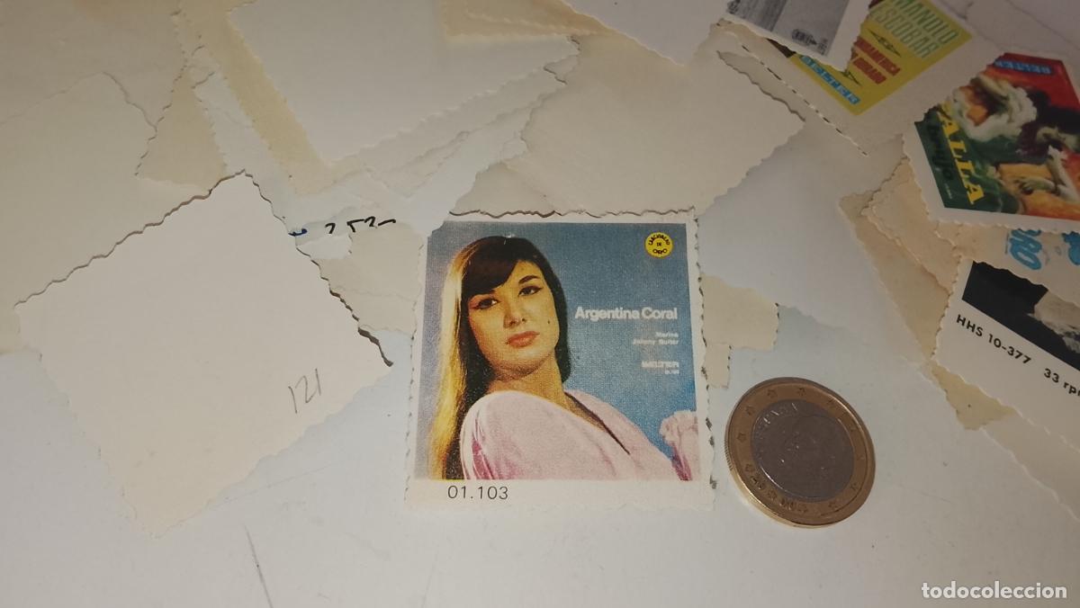 M&uacute;sica de colecci&oacute;n: musica - CROMO o similar carton PAPELG GRUESO troquelado CANTANTES - ARGENTINA CORAL