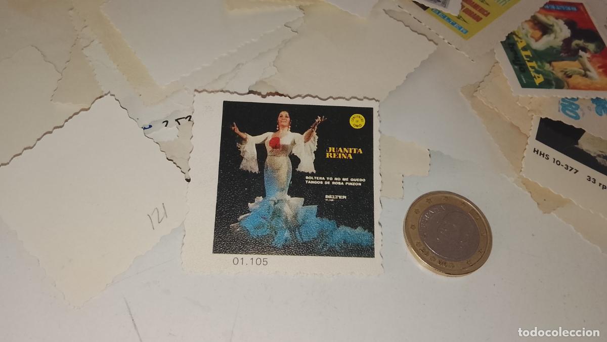M&uacute;sica de colecci&oacute;n: musica - CROMO o similar carton PAPELG GRUESO troquelado CANTANTES - JUANITA REINA