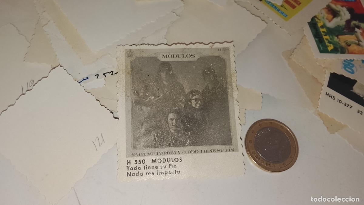 M&uacute;sica de colecci&oacute;n: musica - CROMO o similar carton PAPELG GRUESO troquelado CANTANTES - MODULOS