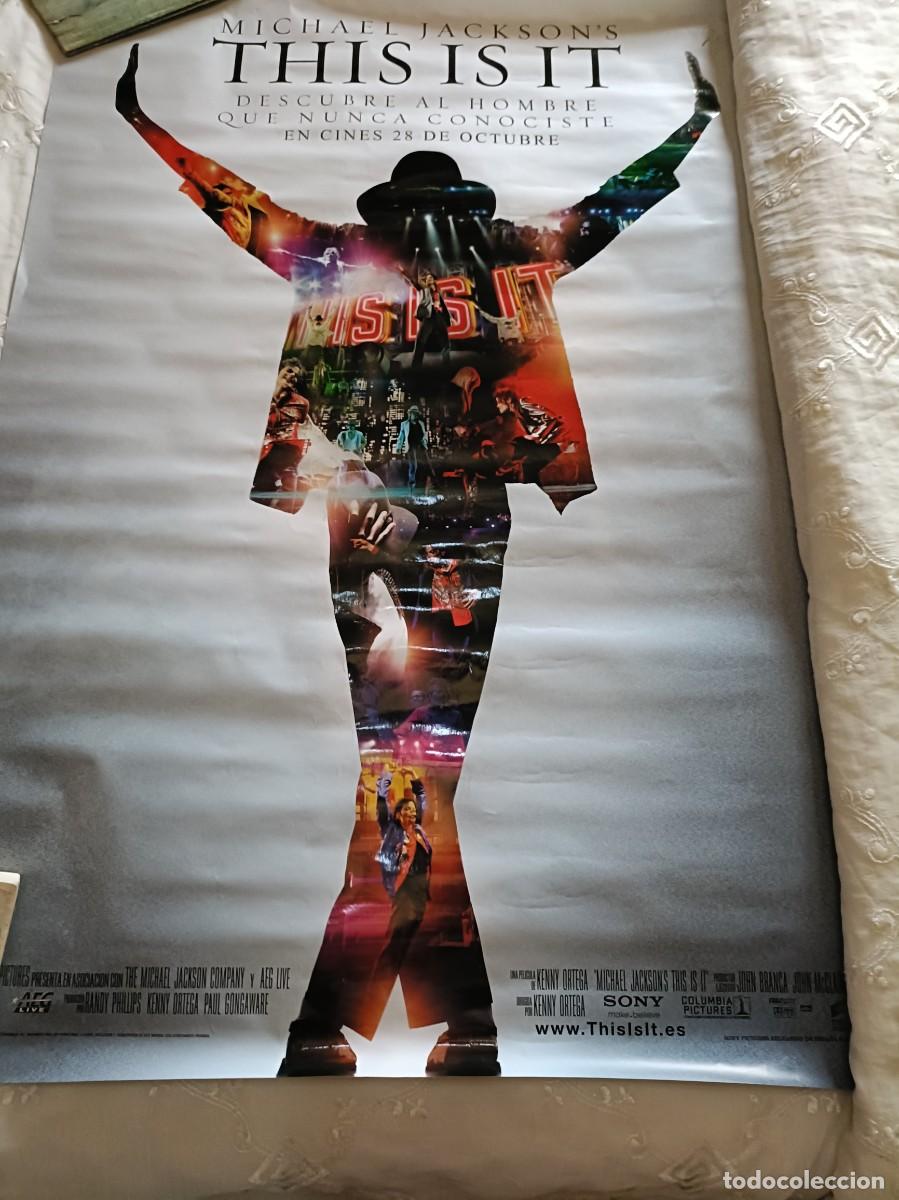 M&uacute;sica de colecci&oacute;n: CARTEL POSTER DE LA PELICULA - MICHAEL JACKSON 'S THIS IS IT - CINE MUSICAL