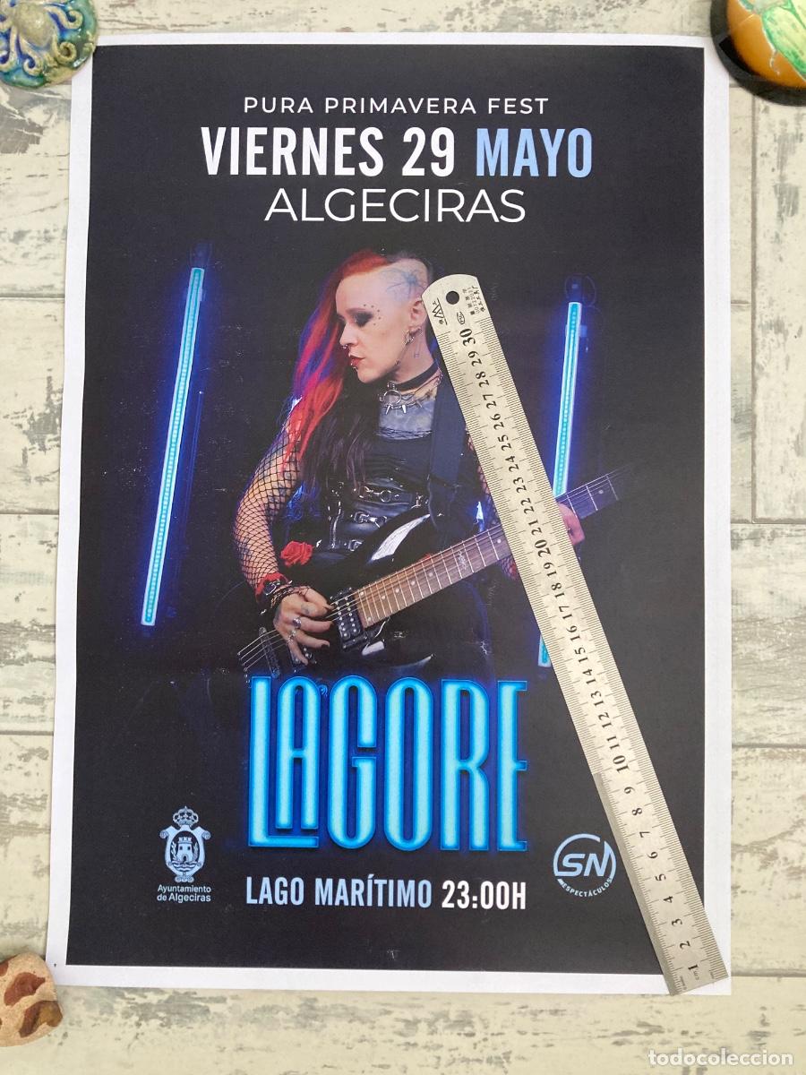 M&uacute;sica de colecci&oacute;n: La Gore p&oacute;ster concierto Algeciras mayo 2026