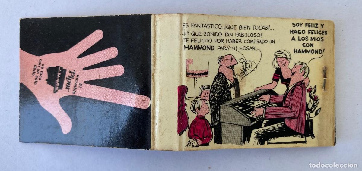 M&uacute;sica de colecci&oacute;n: Piper Hammond cerillas Musical V&iacute;a Roma Musicasa Palma de Mallorca