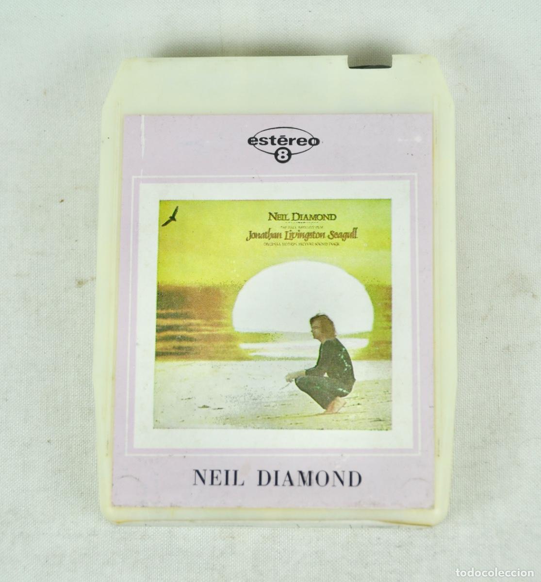 M&uacute;sica de colecci&oacute;n: Cartucho 8 pistas Neil Diamond Jonathan Livingston Seagull