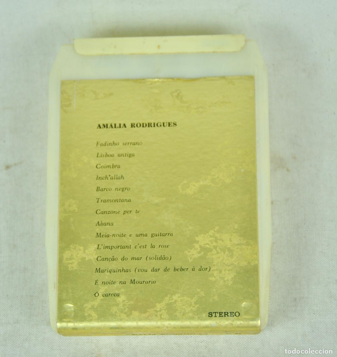 M&uacute;sica de colecci&oacute;n: Cartucho 8 pistas Amalia Rodrigues