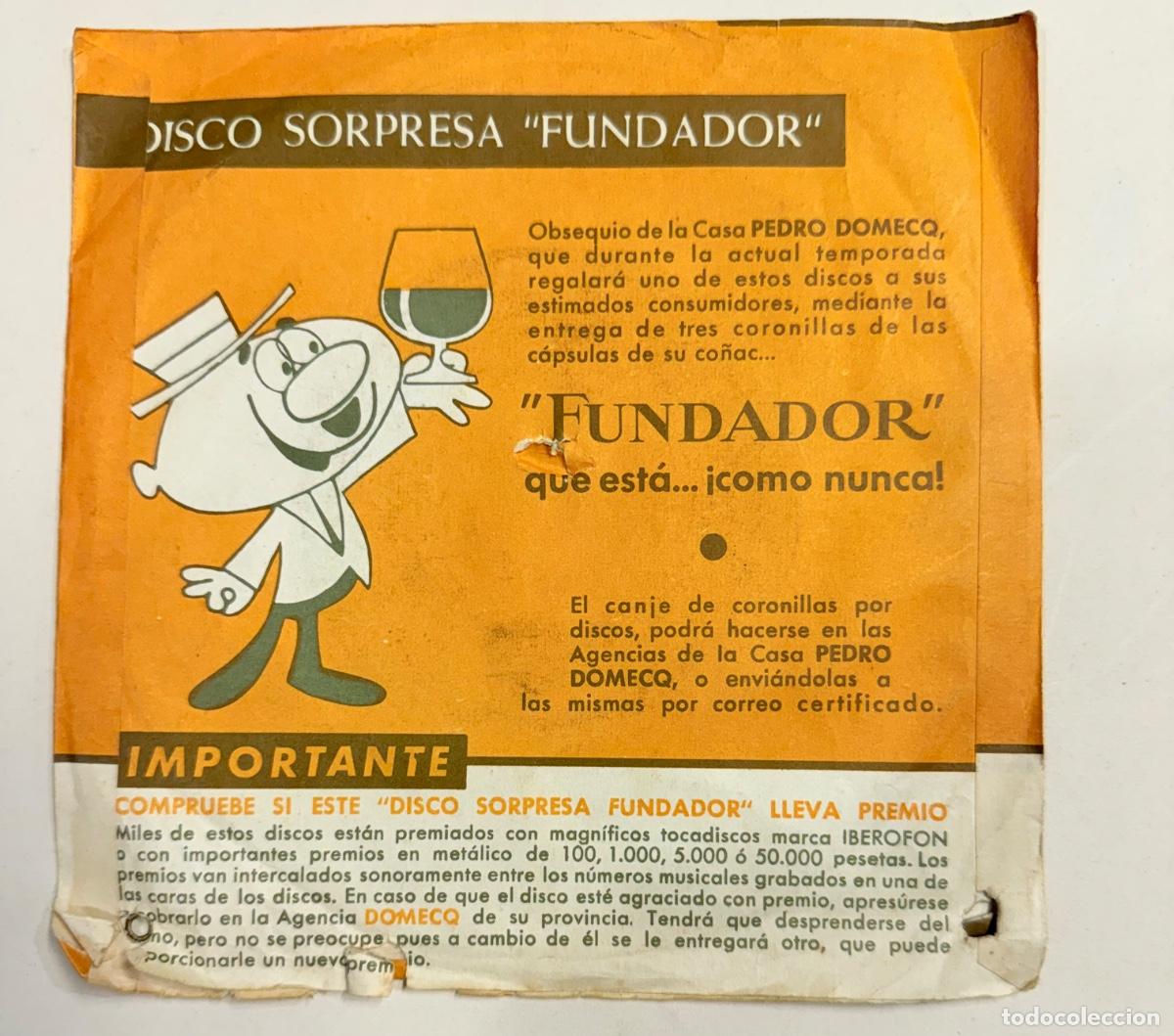 M&uacute;sica de colecci&oacute;n: Disco sorpresa Fundado n&ordm; 10027 - Foto 2