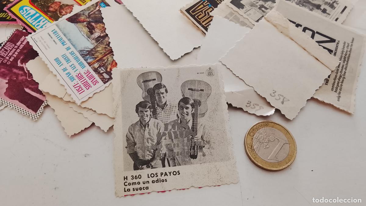 M&uacute;sica de colecci&oacute;n: musica - cromo o similar carton troquelado - cantantante - LOS PAYOS