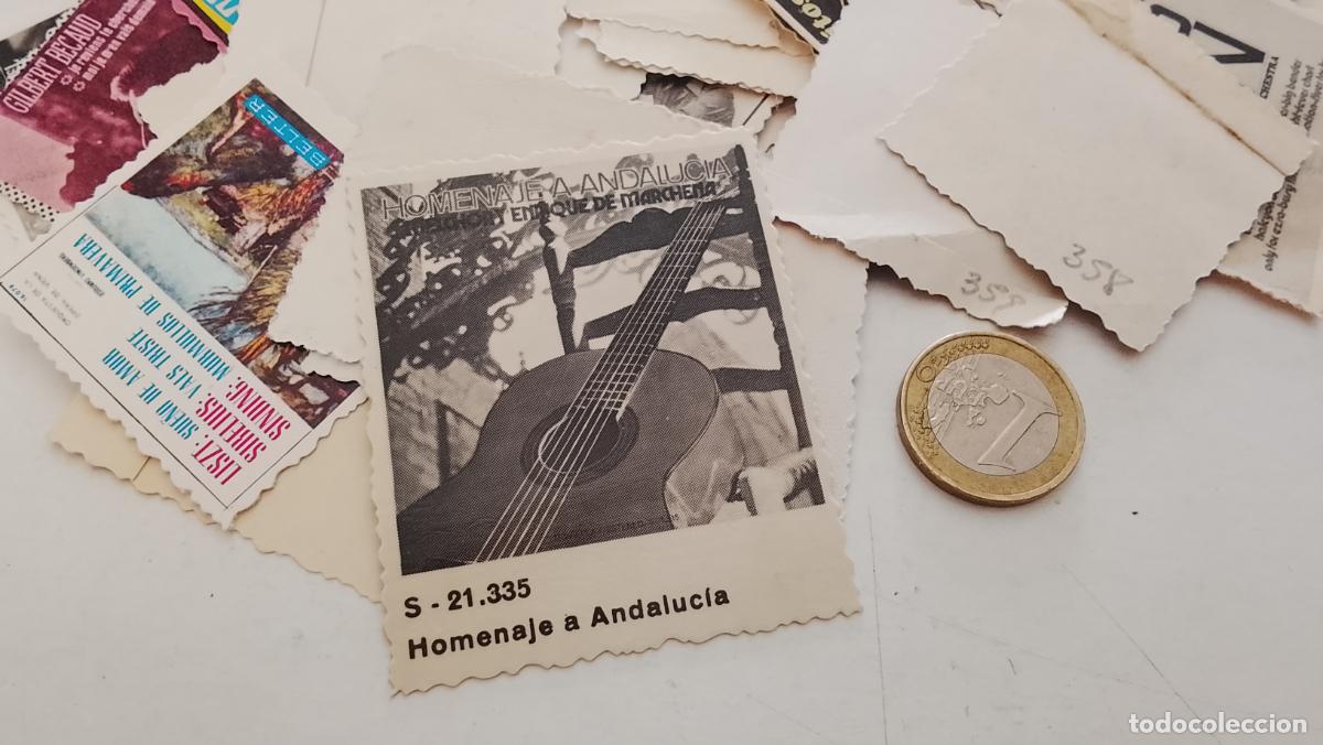M&uacute;sica de colecci&oacute;n: musica - cromo o similar carton troquelado - cantantante - ENRIQUE DE MARCHENA