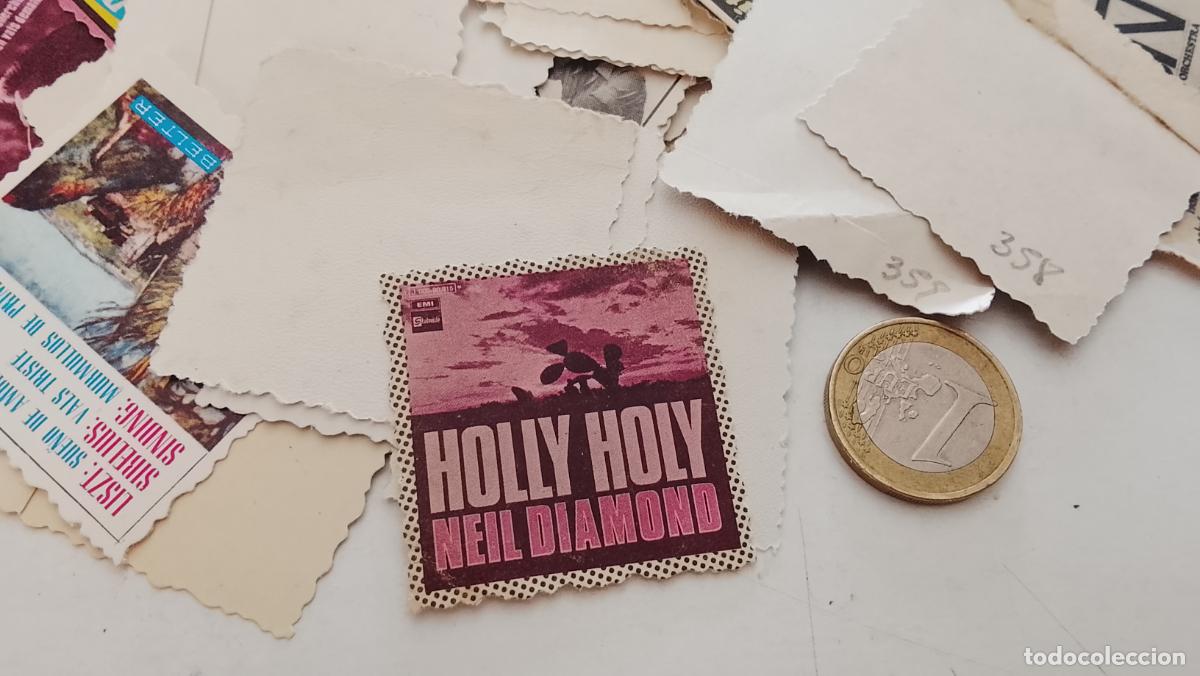 M&uacute;sica de colecci&oacute;n: musica - cromo o similar carton troquelado - cantantante - NEIL DIAMOND