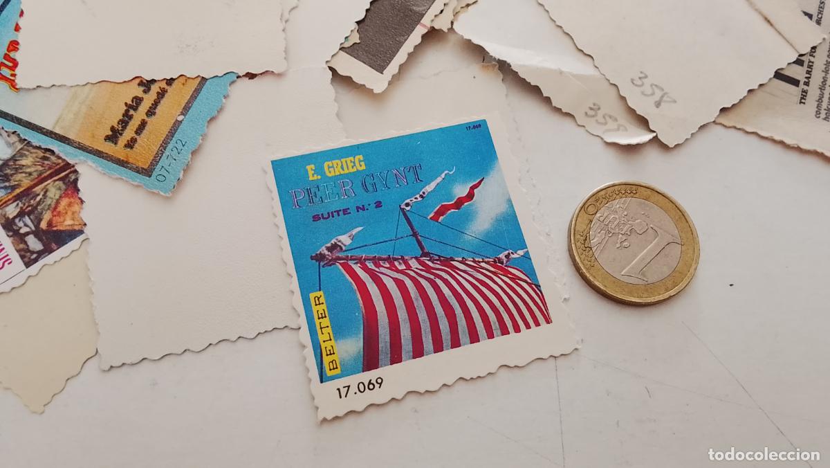 M&uacute;sica de colecci&oacute;n: musica - cromo o similar carton troquelado - cantantante - PEER GYNT