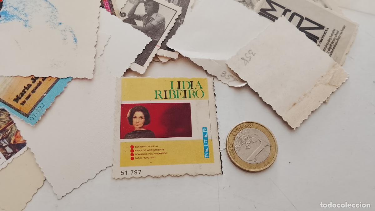 M&uacute;sica de colecci&oacute;n: musica - cromo o similar carton troquelado - LIDIA RIBEIRO
