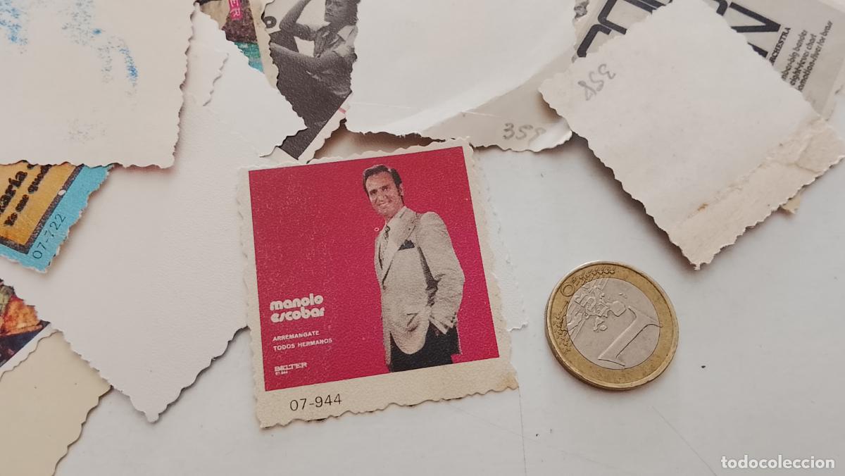 M&uacute;sica de colecci&oacute;n: musica - cromo o similar carton troquelado - MANOLO ESCOBAR