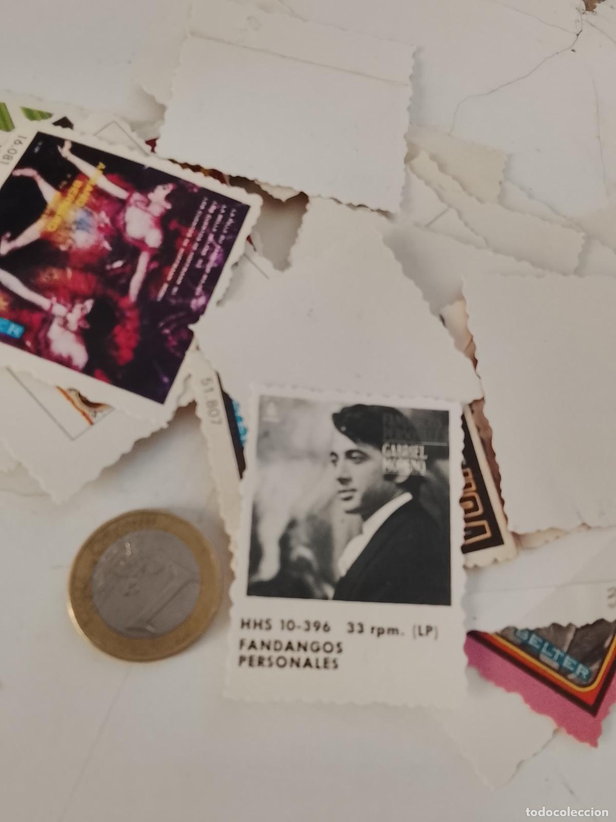 M&uacute;sica de colecci&oacute;n: musica - cromo o similar carton troquelado - CANTANTES - BABRIEL MORENO