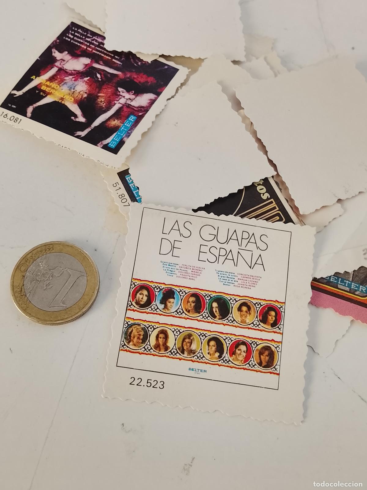 M&uacute;sica de colecci&oacute;n: musica - cromo o similar carton troquelado Lola Flores JUANITA REINA ANTO&Ntilde;ITA MORENO PAQUITA RICO