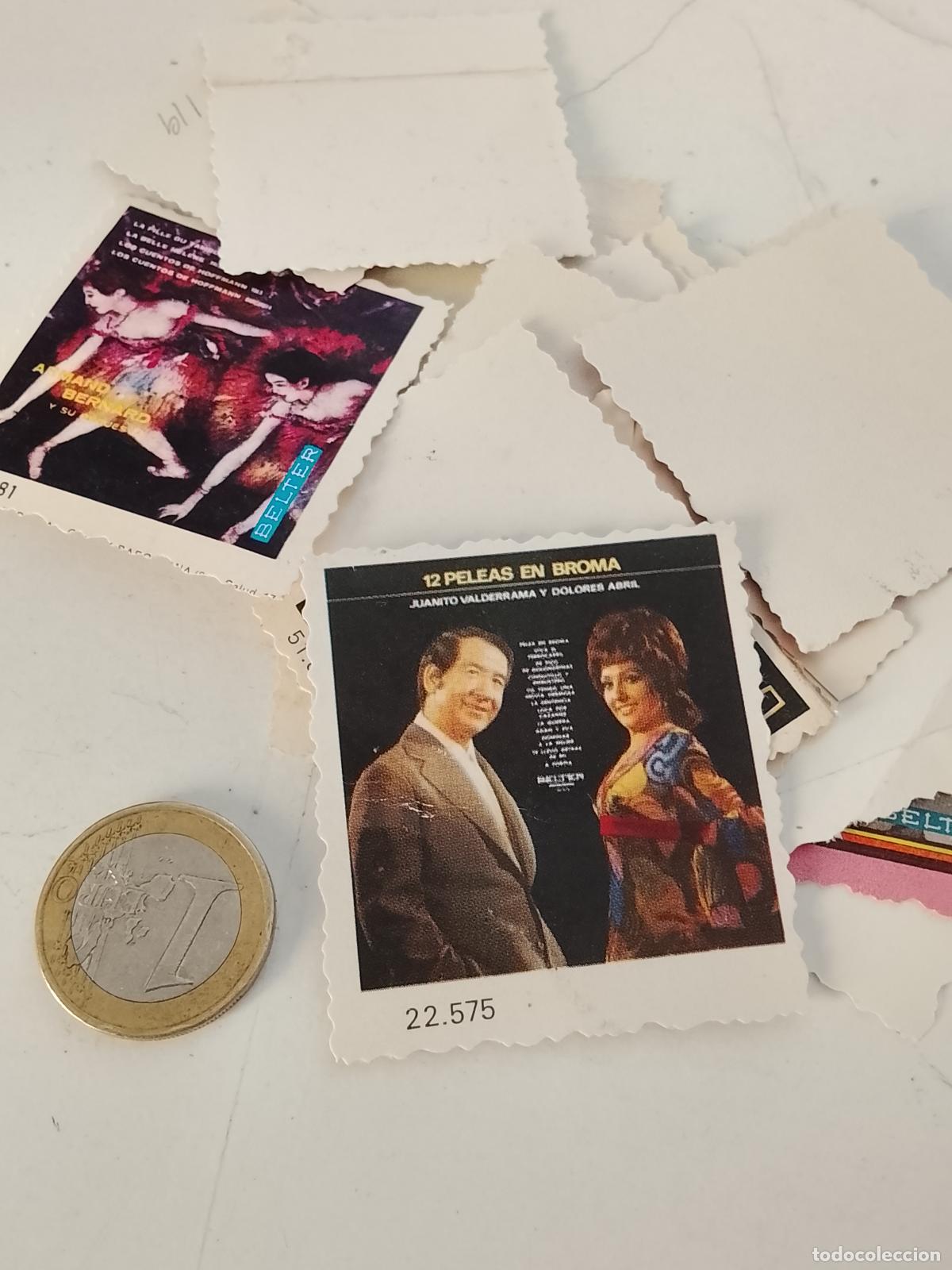 M&uacute;sica de colecci&oacute;n: musica - cromo o similar carton troquelado JUANITO VALDERRAMA DOLORES ABRIL