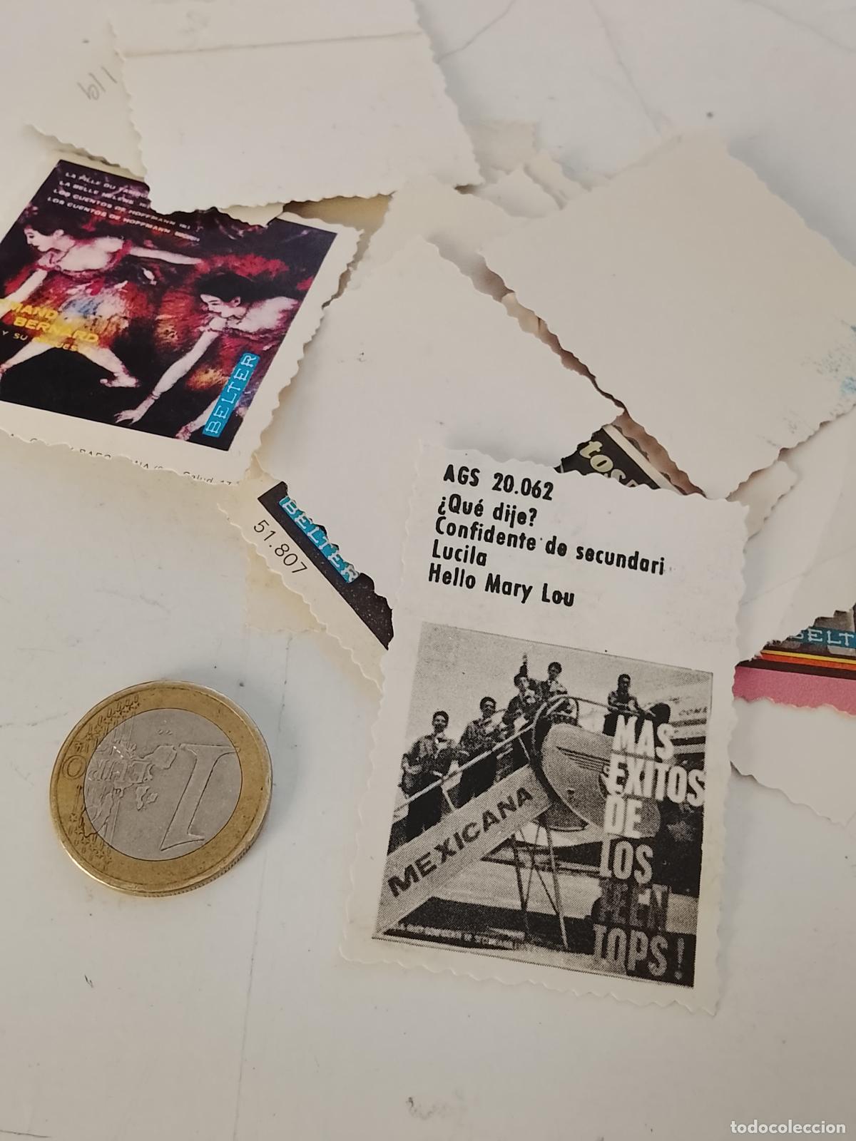 M&uacute;sica de colecci&oacute;n: musica - cromo o similar carton troquelado - TEEN TOPS