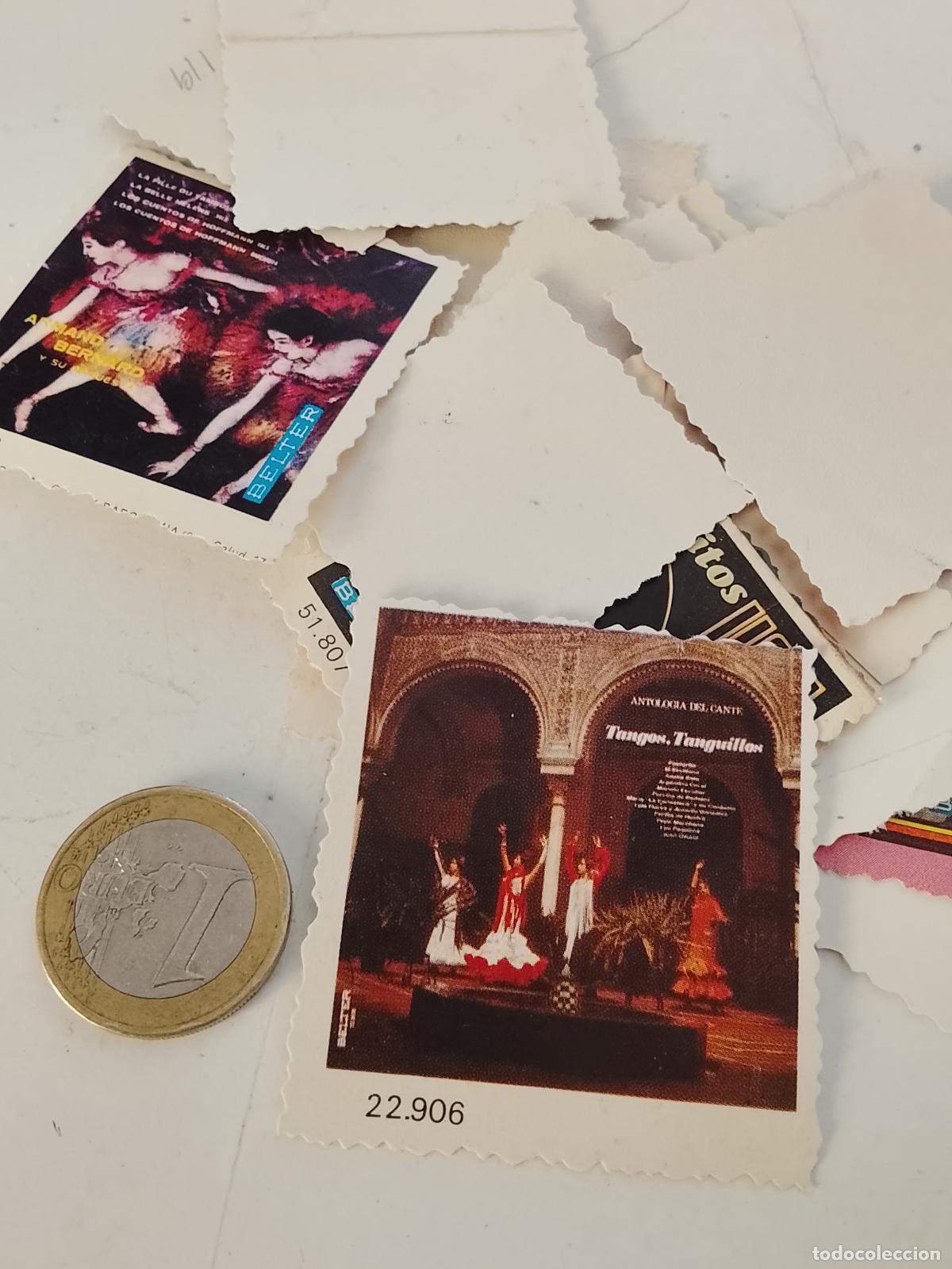 M&uacute;sica de colecci&oacute;n: musica - cromo o similar carton troquelado - Lola Flores y Antonio Gonzalez, Maria La Canastera